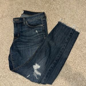 Hudson Krista Angle w/raw hem